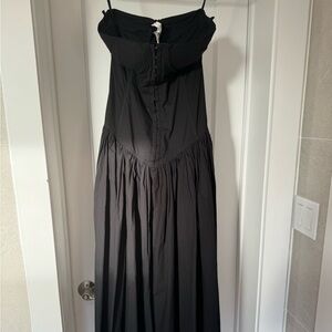 Love the label strapless corset dress